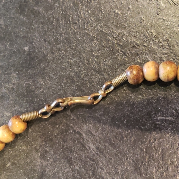 Boho chic vintage statement necklace - Picture 5 of 5